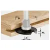 Festool 491040 Nutfräser Hartmetall Scheibe Länge 2 mm Produktabmessung, Ø 40 mm Arbeits-Länge 2 mm Schaftdurchmesser 6 mm