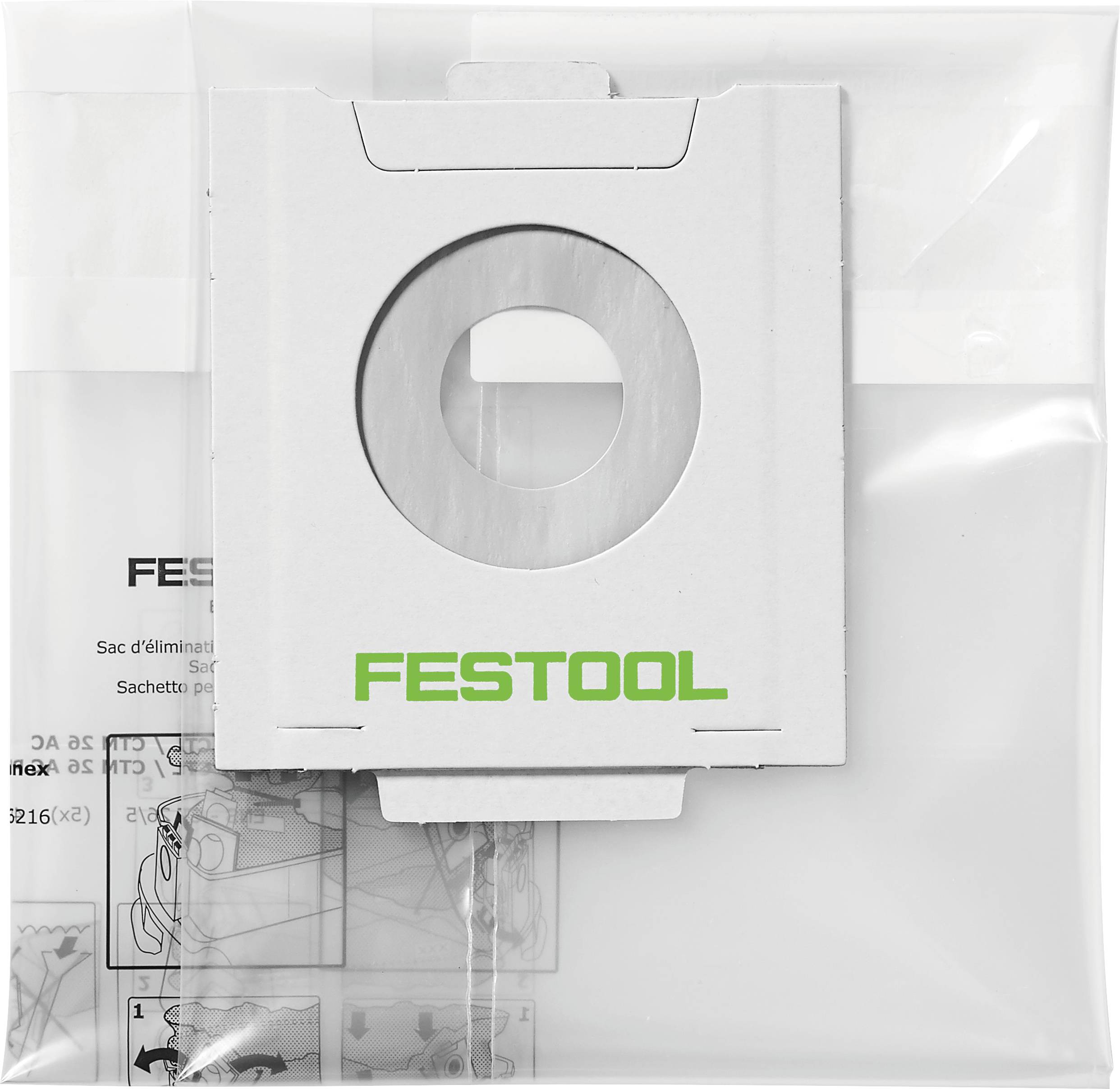 Thumbnail - Festool 496216 Entsorgungssack 5 St.
