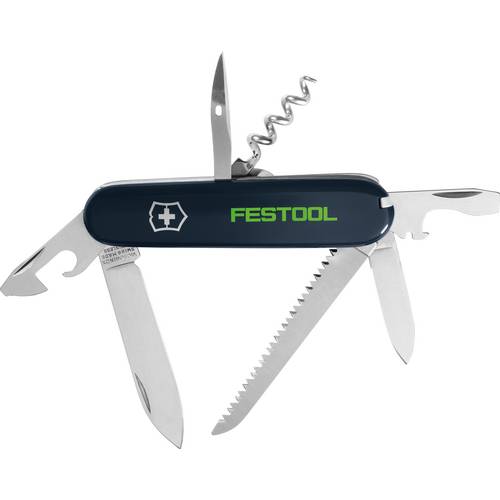 Festool TM-FT1 497898 Taschenmesser Anzahl Funktionen 13 Dunkelblau, Grün, Weiß