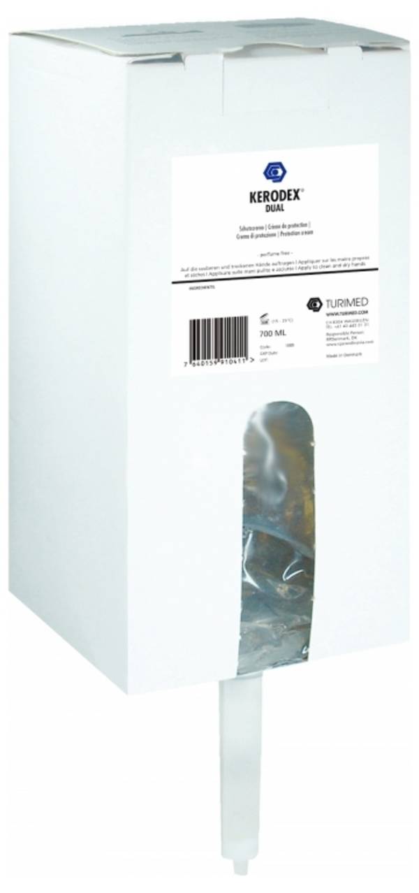 Turimed KERODEX Dual Hautschutzsalbe 700ml Bag-in-Box Hautschutzsalbe 700 ml 1085 8 St.