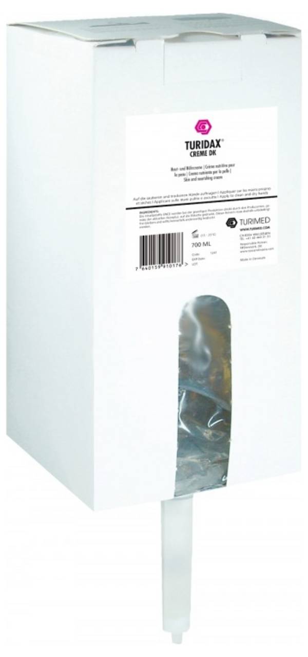 Turimed TURIDAX CREME DK Haut- und Nährcreme 700ml Bag-in-Box Hautpflegecreme 700 ml 1247 8 St.