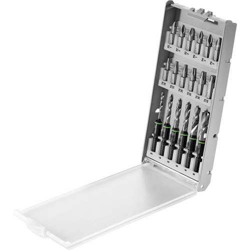 Festool 577395 BKS SYS3 D3-8 K CE/W Bohrer-Set 3 mm, 4 mm, 5 mm, 6 mm, 8 mm