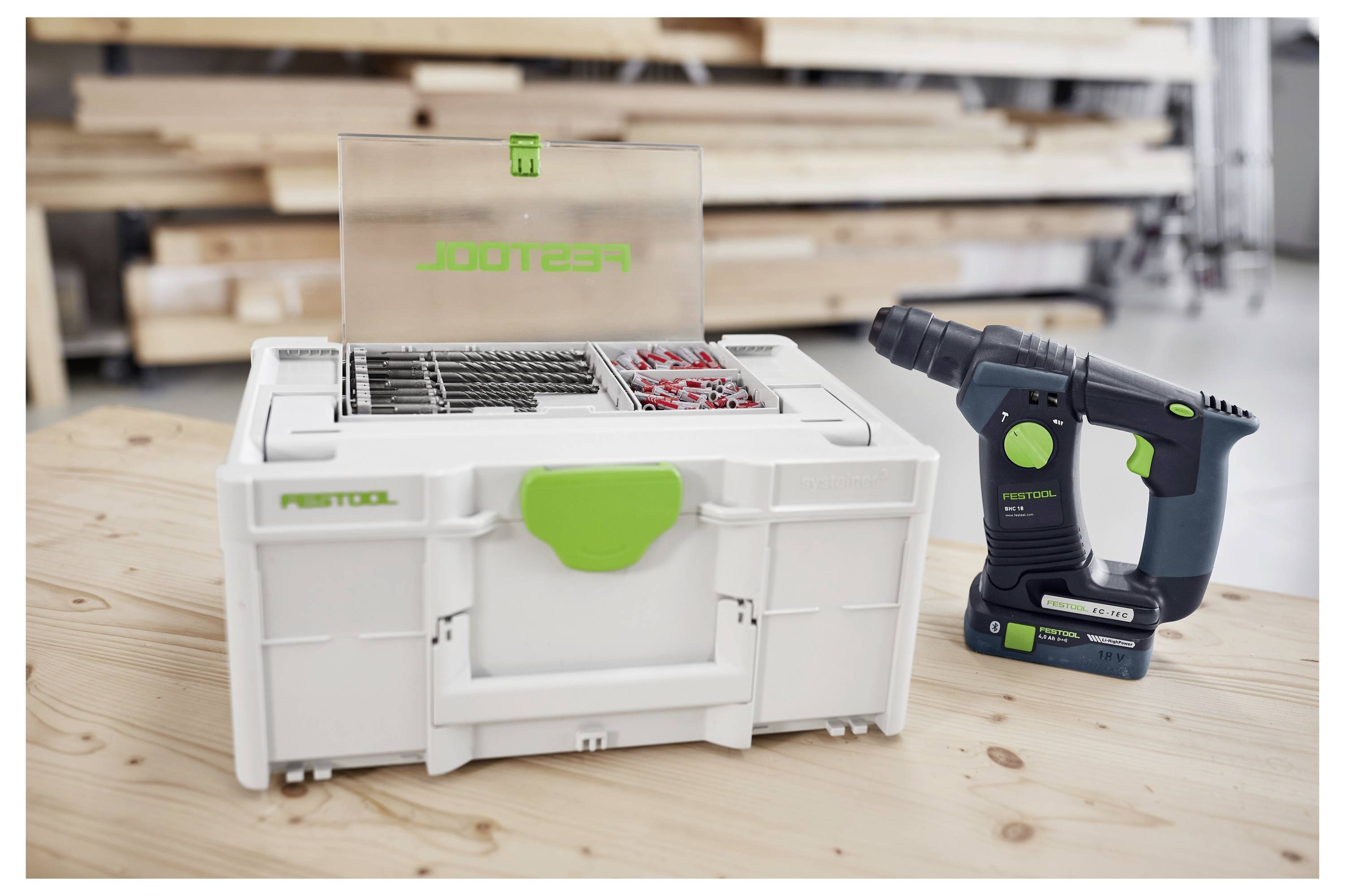 Festool 577398 BKS SYS3 D5-12 SDS Bohrer-Set 5 mm, 6 mm, 8 mm, 10 mm, 12 mm-4