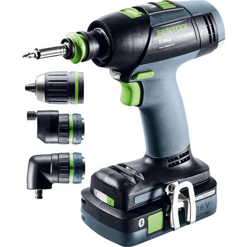 Thumbnail - Festool T 18+3 HPC 4,0 I-Set 577609 Akku-Bohrschrauber 18 V 4 Ah