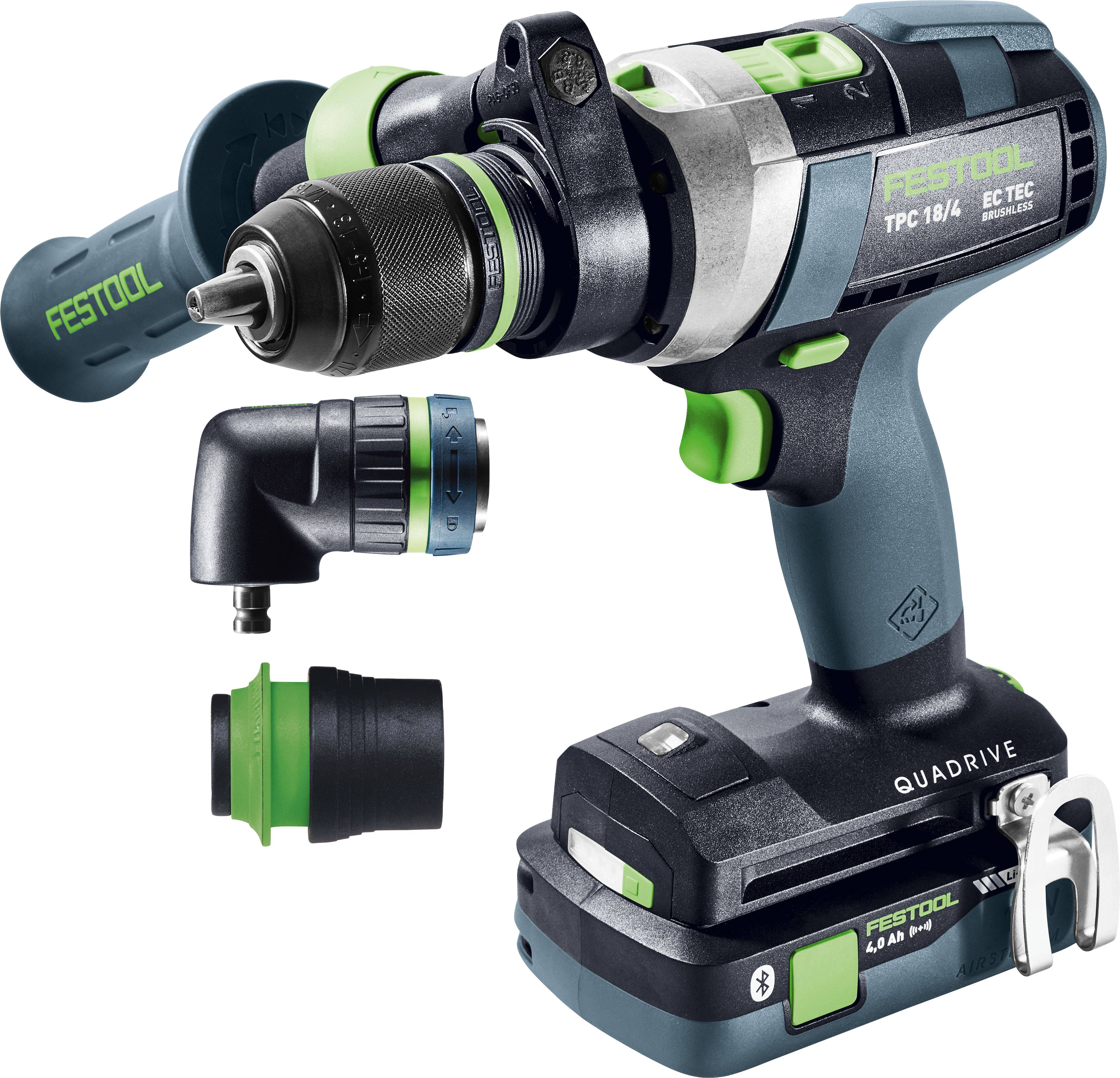 Festool TPC 18/4 5,0/4,0 I-Set 577621 Akku-Schlagbohrschrauber 18 V 4 Ah, 5 Ah