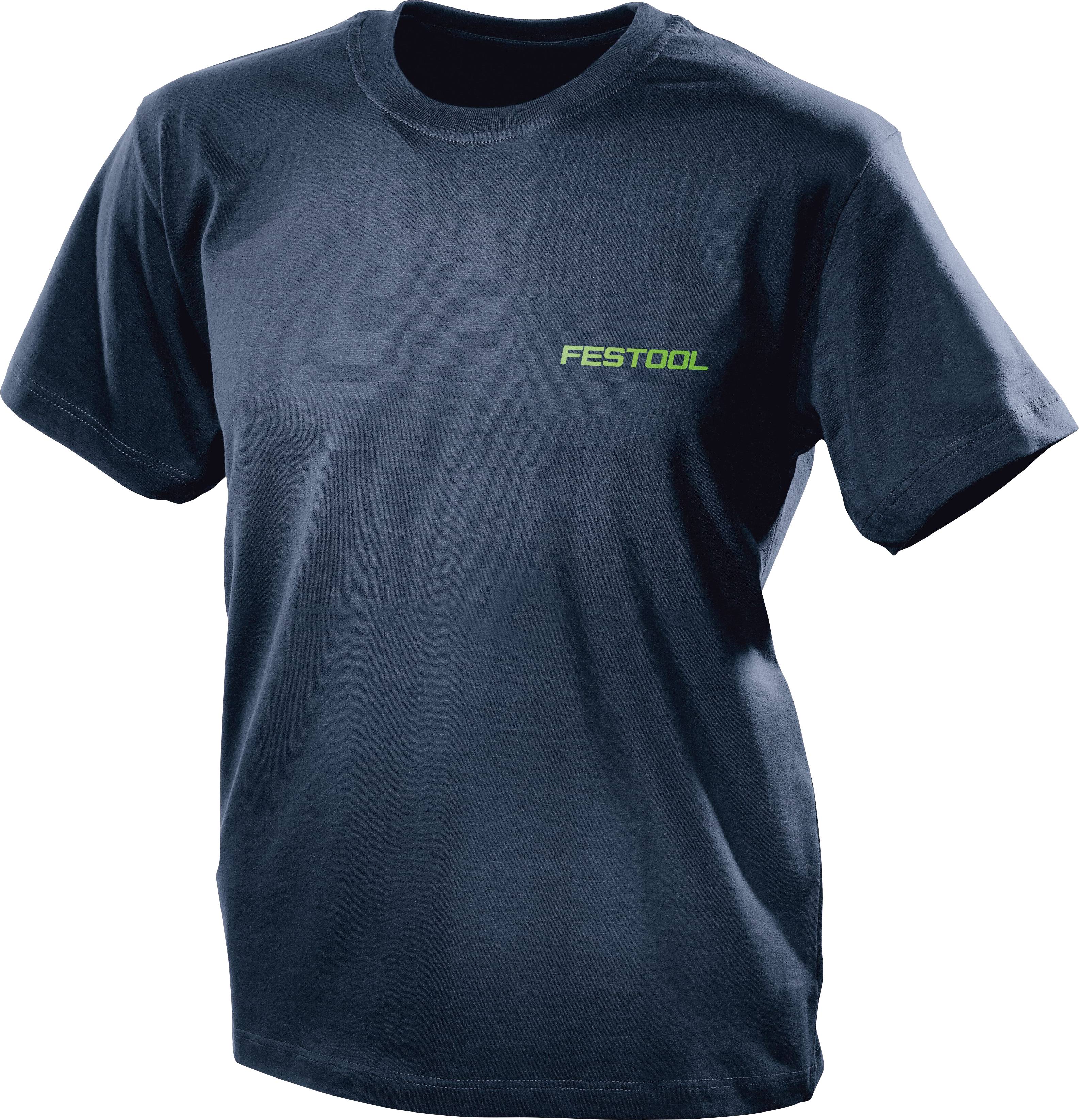 Festool 577760 T-Shirt Kleider-Größe=L Dunkelblau, Grün