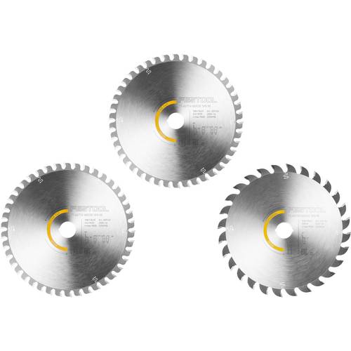 Thumbnail - Festool KSB-SORT/3 W 168x1,8 578566 Kreissägeblatt-Set 168 x 20 x 1.20 mm 1 St.