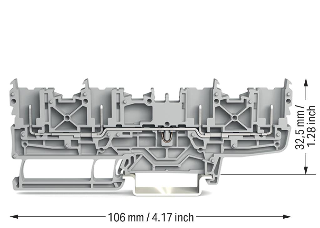 WAGO 2022-1801/999-953 Basisklemme 50 St.
