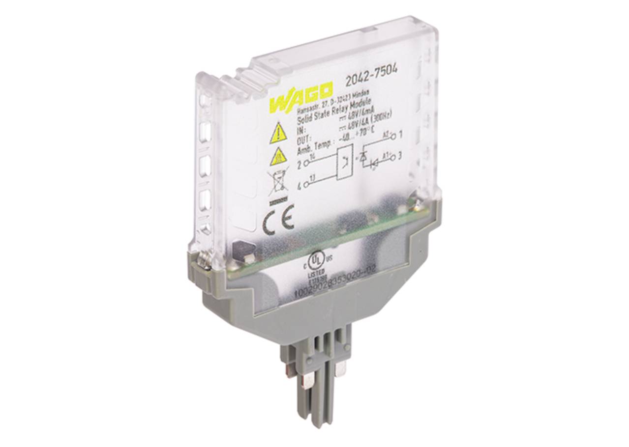 WAGO 2042-7504 Solid-State-Relaismodul 1 St.