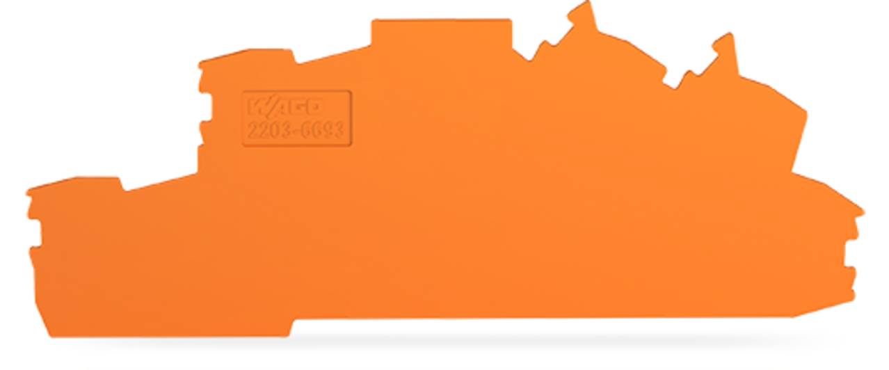 WAGO 2203-6693 Abschlussplatte 100 St.