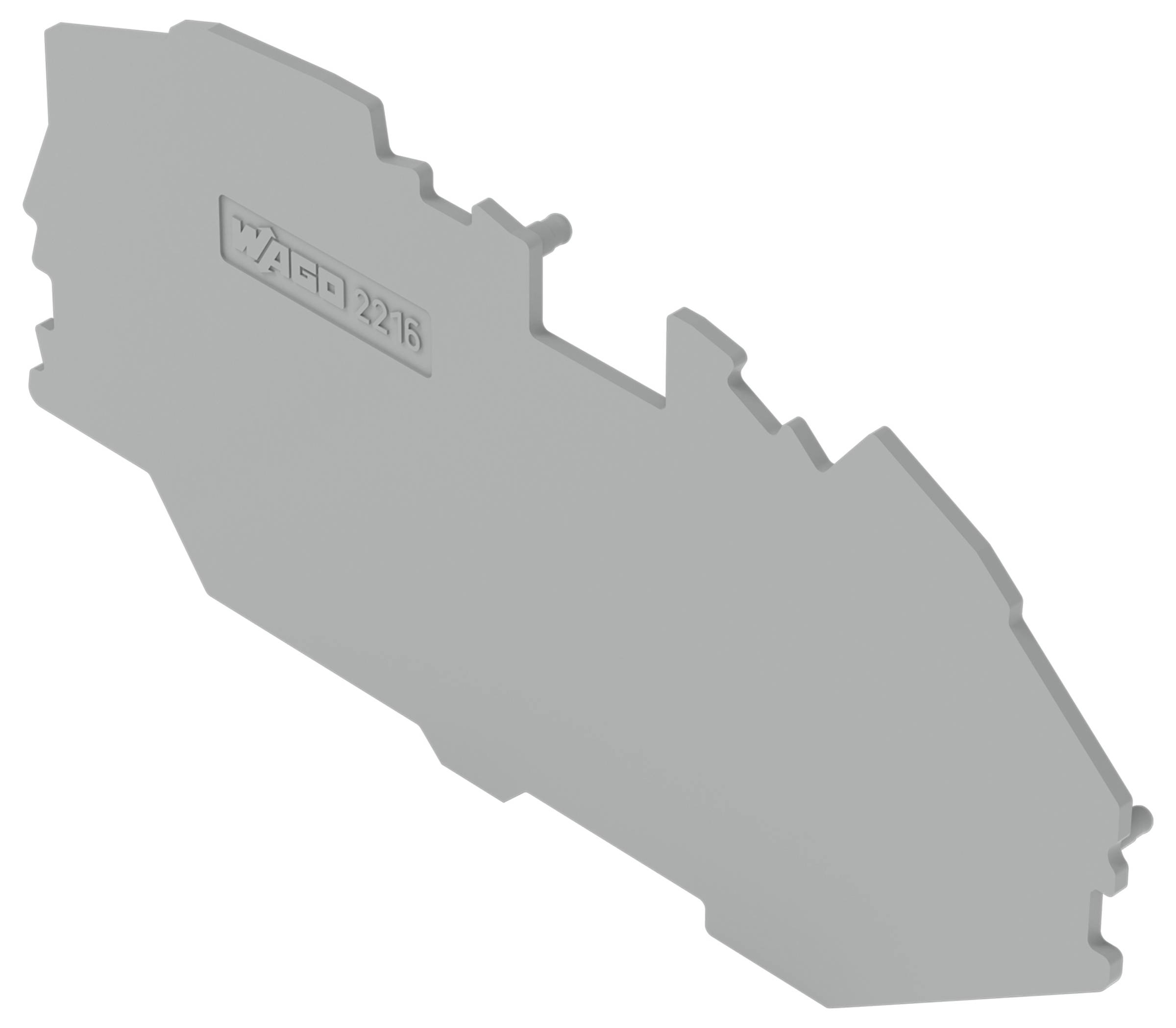 Eine flache, graue Silhouette einer geografischen Region mit der Aufschrift „Ward 226", die möglicherweise ein bestimmtes Verwaltungsgebiet darstellt.