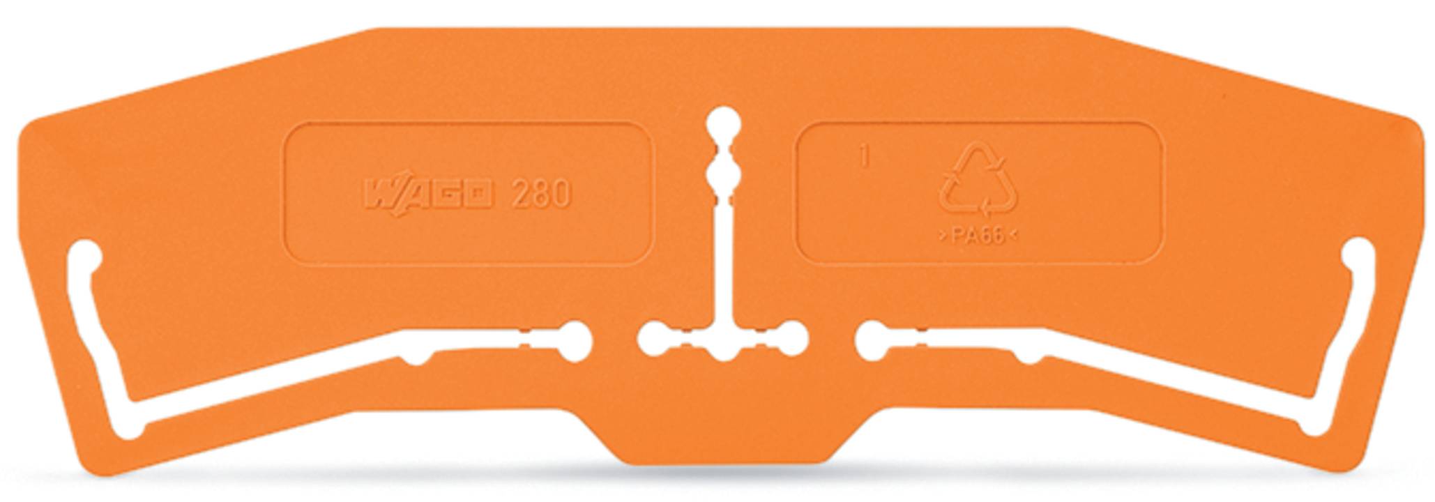 WAGO 280-395 Abschlussplatte 100 St.