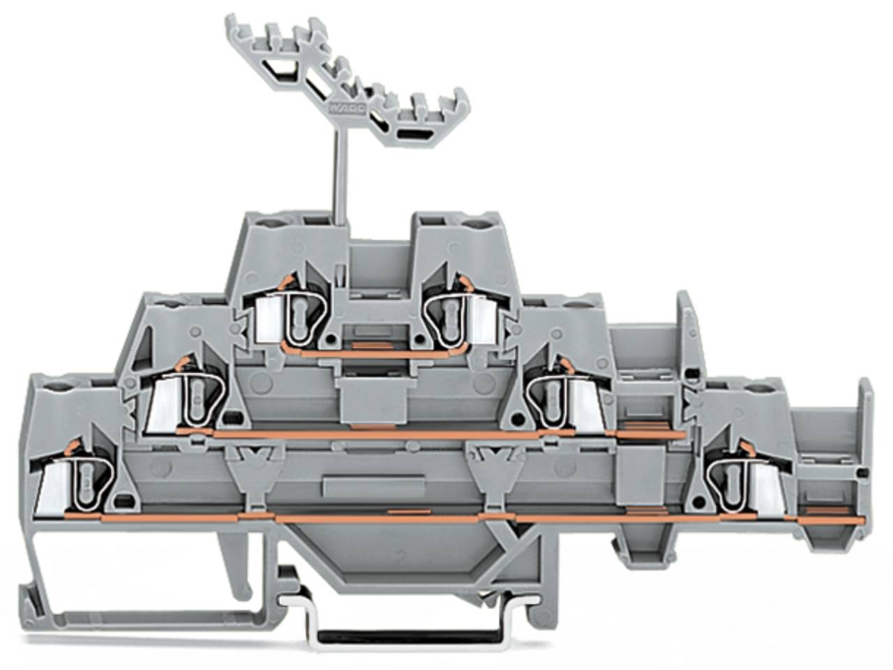 WAGO 280-508 Dreistockklemme 40 St.