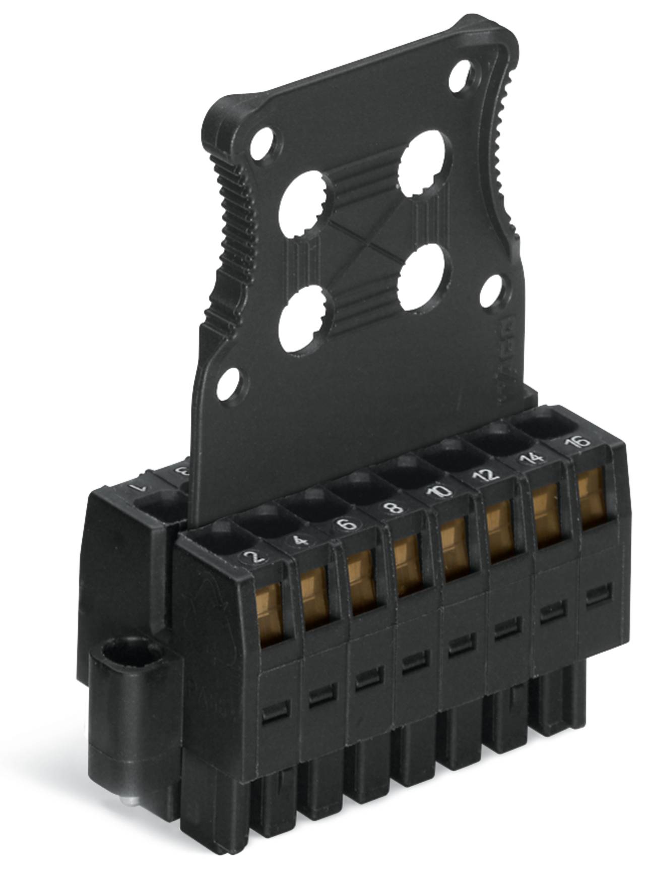 WAGO 713-1106/107-9037/036-000 Federleiste 25 St.