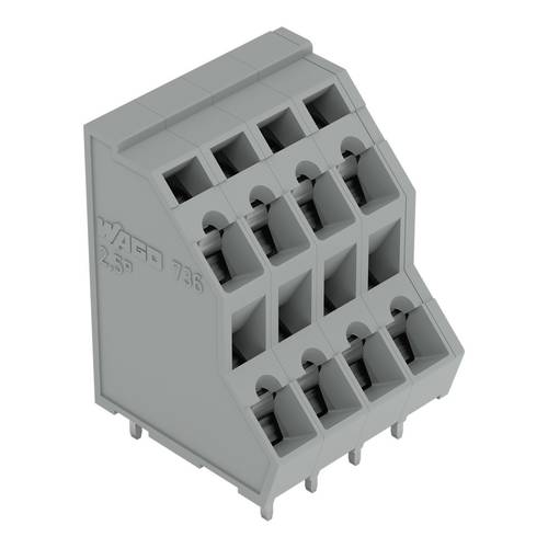 WAGO 736-107 Leiterplattenklemme 49 St.