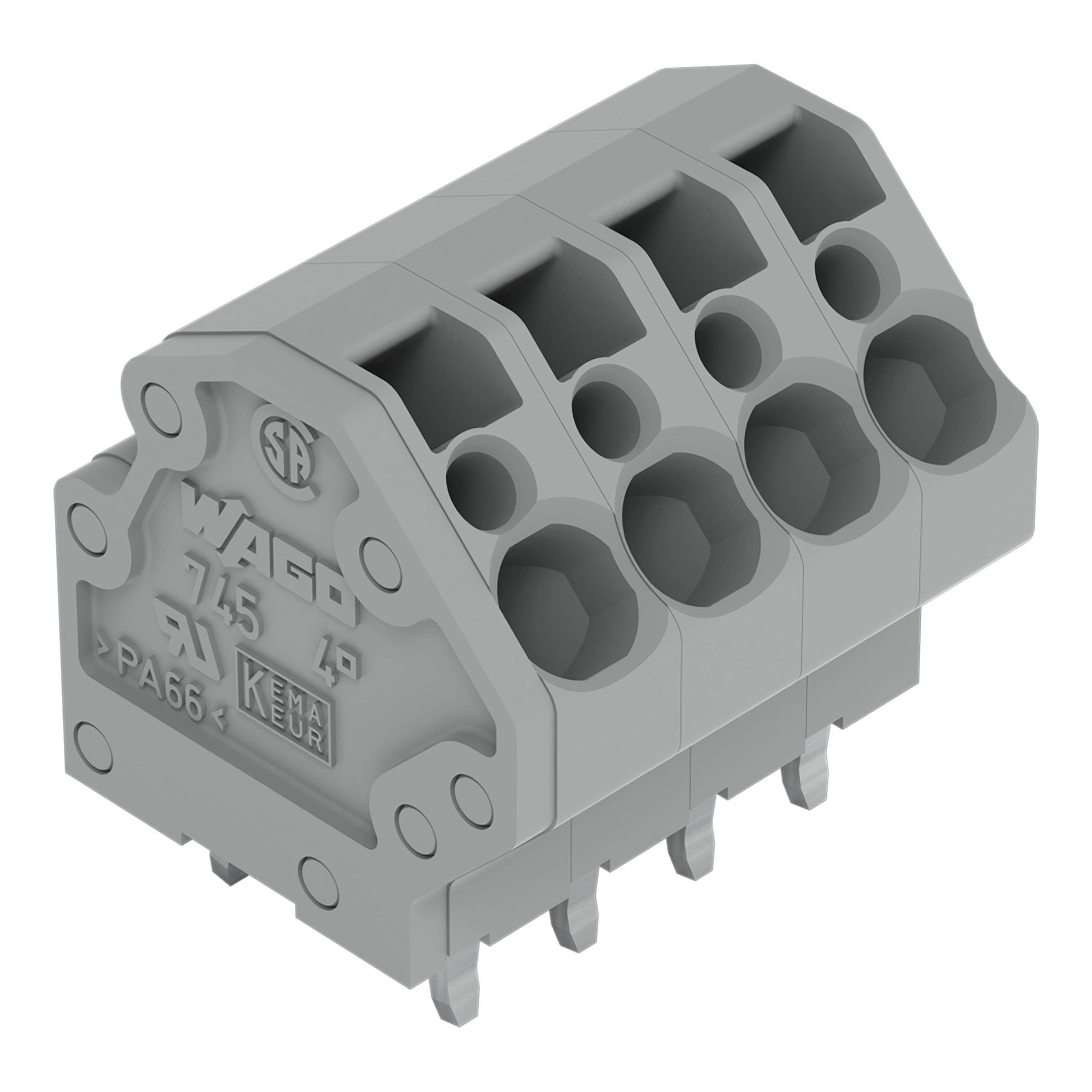 WAGO 745-3110 Leiterplattenklemme 60 St.