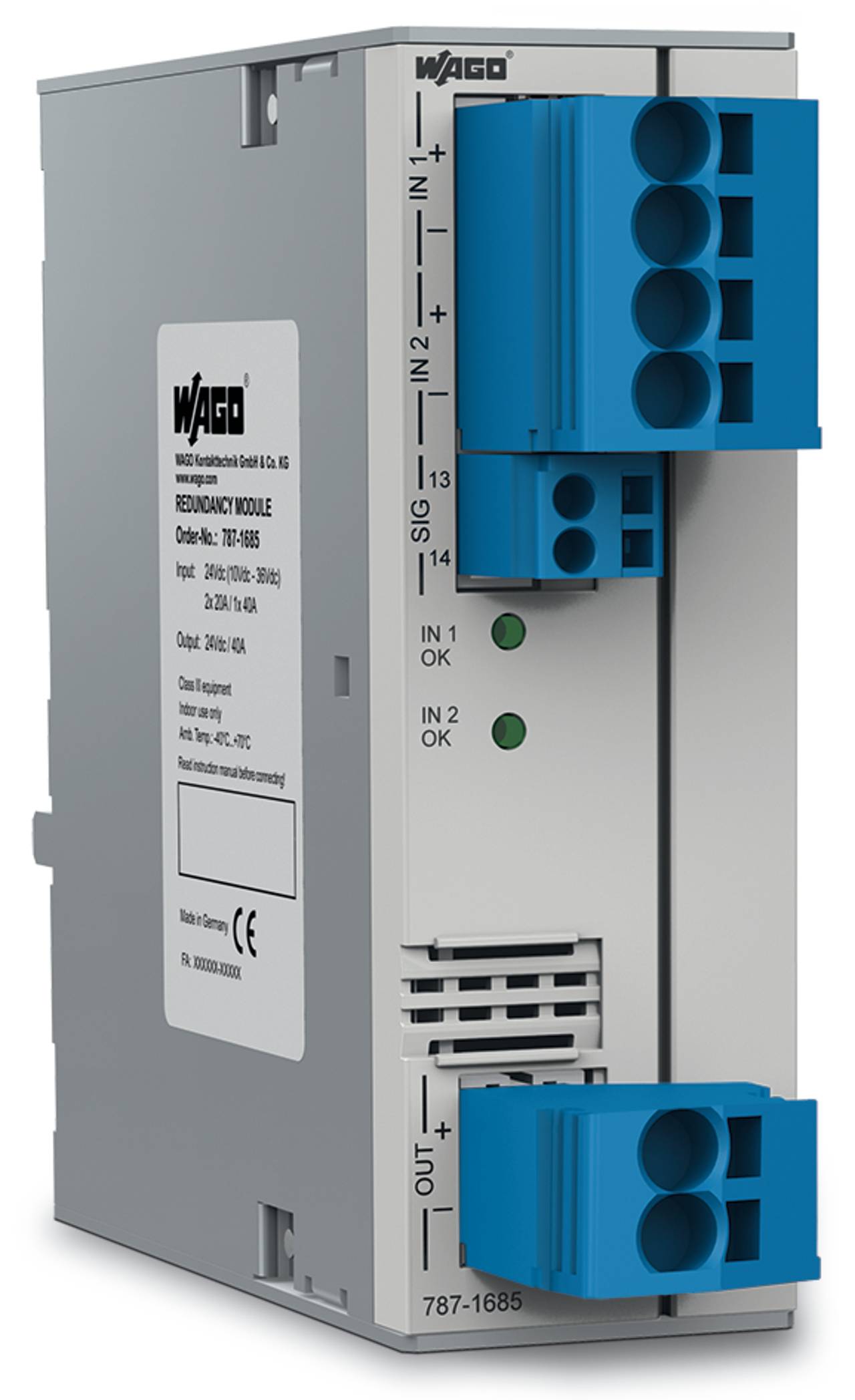 WAGO 787-1685 Redundanzmodul Inhalt 1 St.