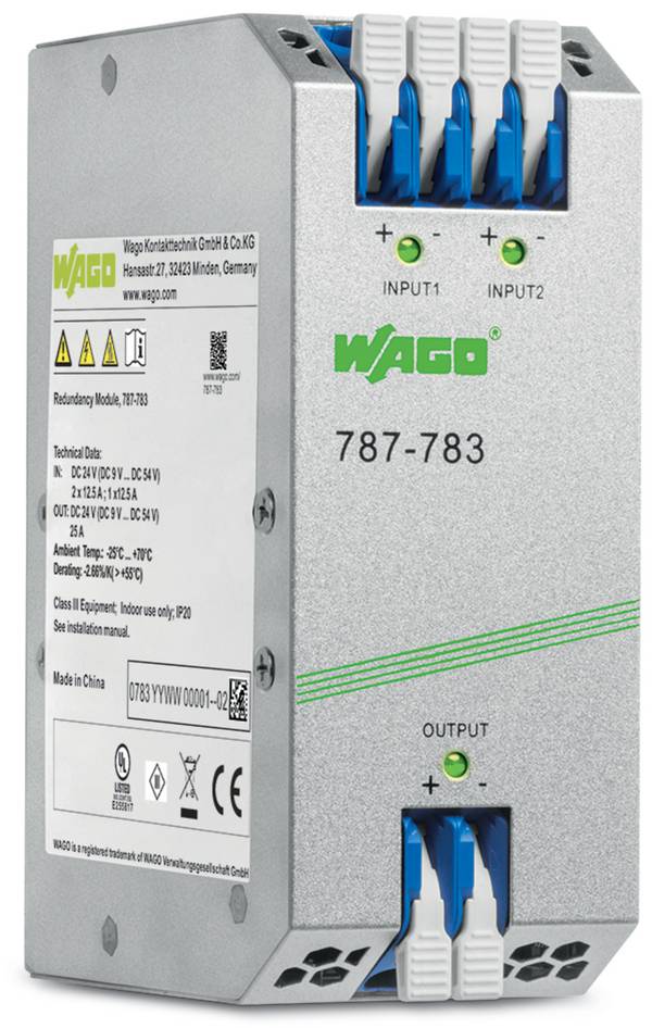 WAGO 787-783 Redundanzmodul Inhalt 1 St.