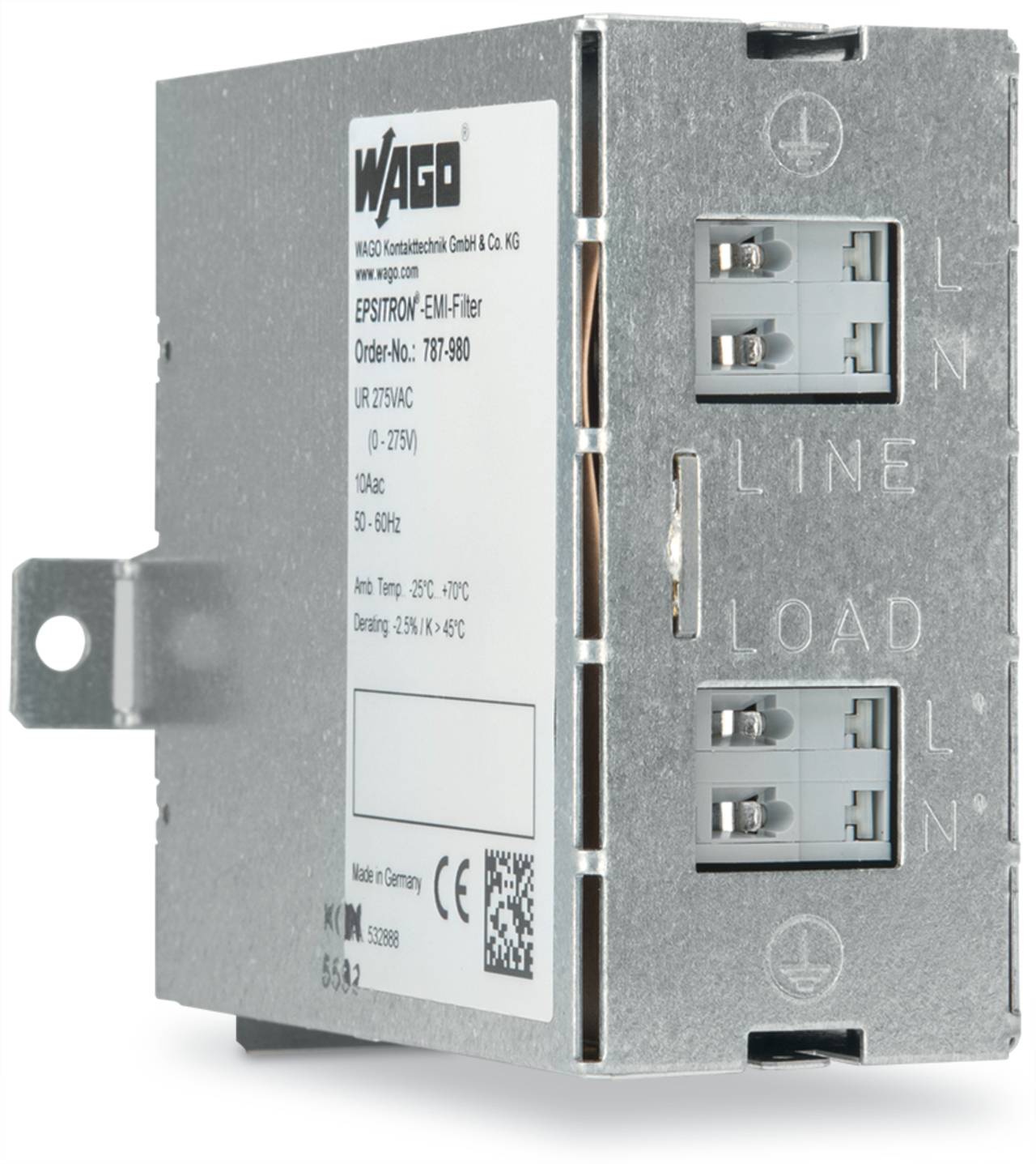 WAGO 787-980 Funk-Entstörfilter 1 St.