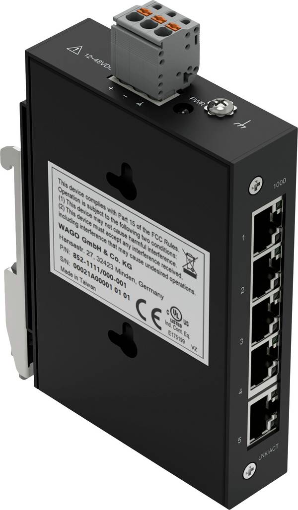 WAGO 852-1111/000-001 852-1111/000-001 Netzwerk Switch