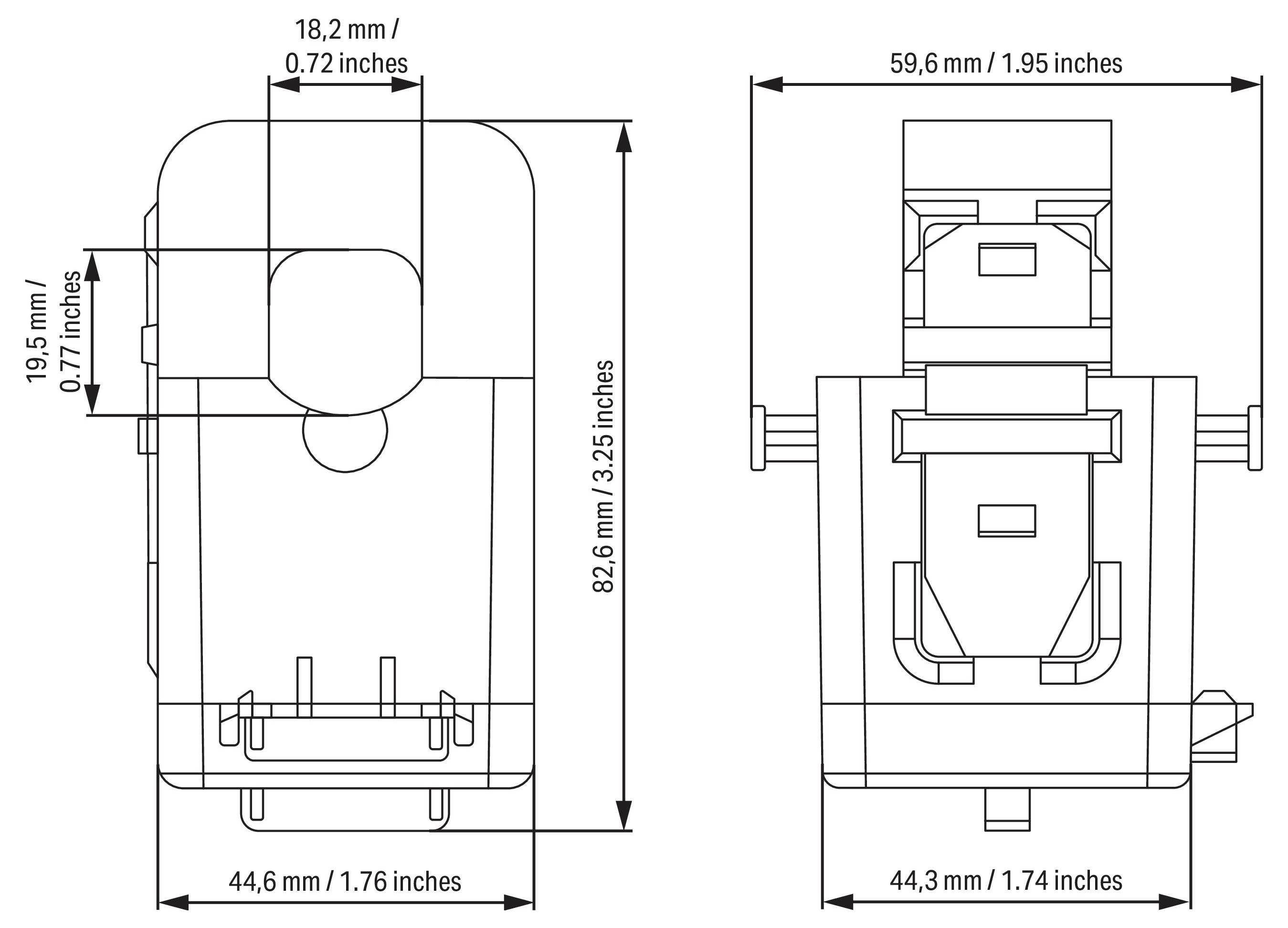 Eine Seitenansicht eines grauen Computerbildschirms auf einem Ständer, leicht nach hinten geneigt, wobei das schlanke Profil und der verstellbare Ständer hervorgehoben werden.