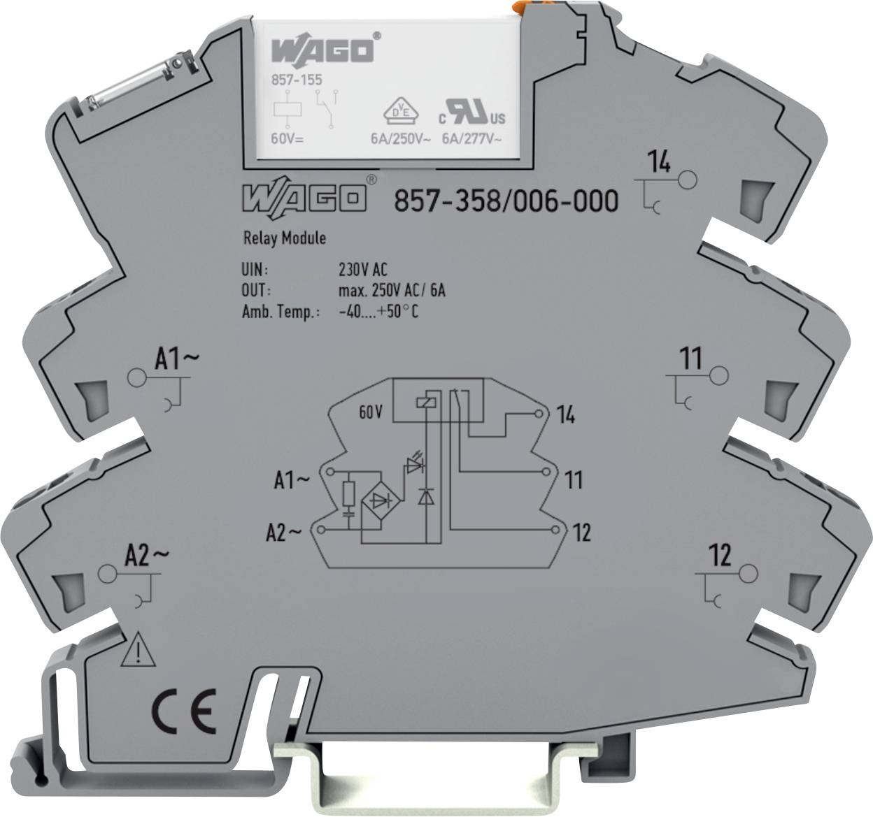 Relaisbaustein WAGO 857-358/006-000 25 St.