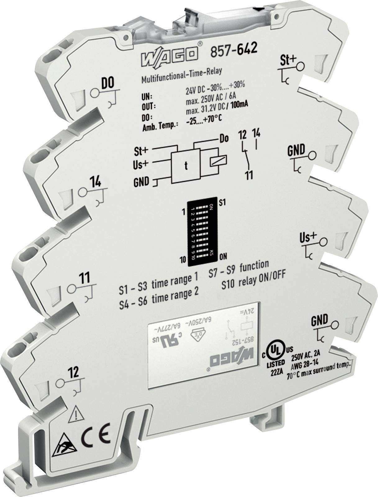 WAGO 857-642 Relais 1 St.
