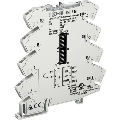 WAGO WAGO WAGO T-TRANSDUCER TC UI WAGO 857-812 857-812 857-812 857-812