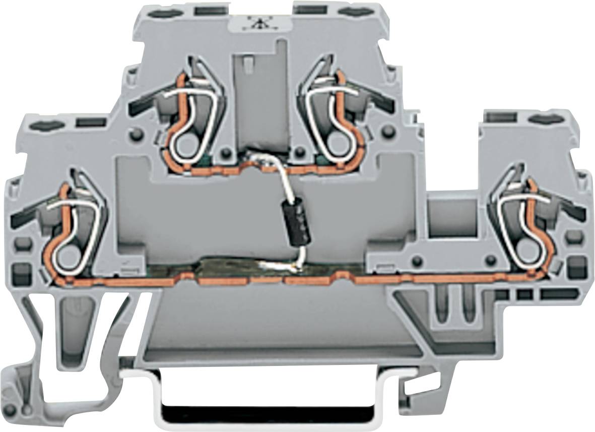 WAGO 870-540/281-681 Bauelementreihenklemme 50 St.