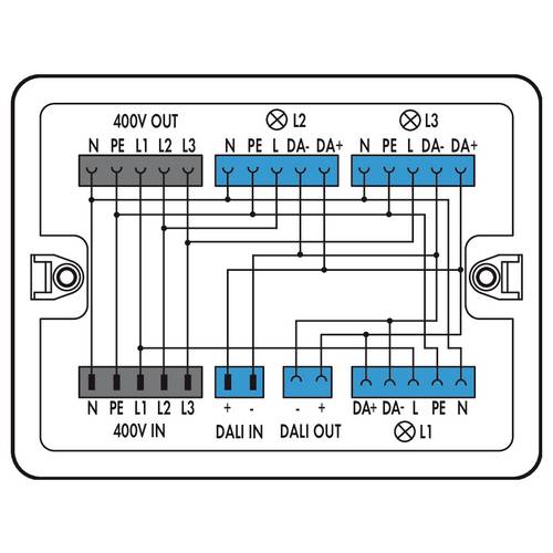 WAGO 899-681/147-000 Verteiler-Box 1 St.