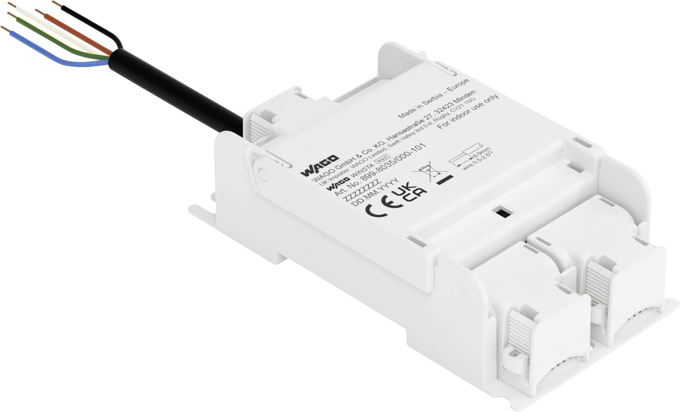 WAGO 899-8035/000-101 Anschlussdose flexibel: - starr: - 10 St.