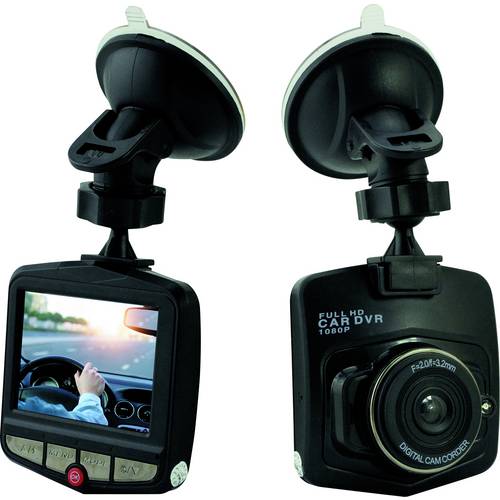 Denver CCT-1230 Dashcam Blickwinkel horizontal max.=60 ° 12 V G-Sensor, Automatischer Start, Schleifenaufzeichnung, Mikr...