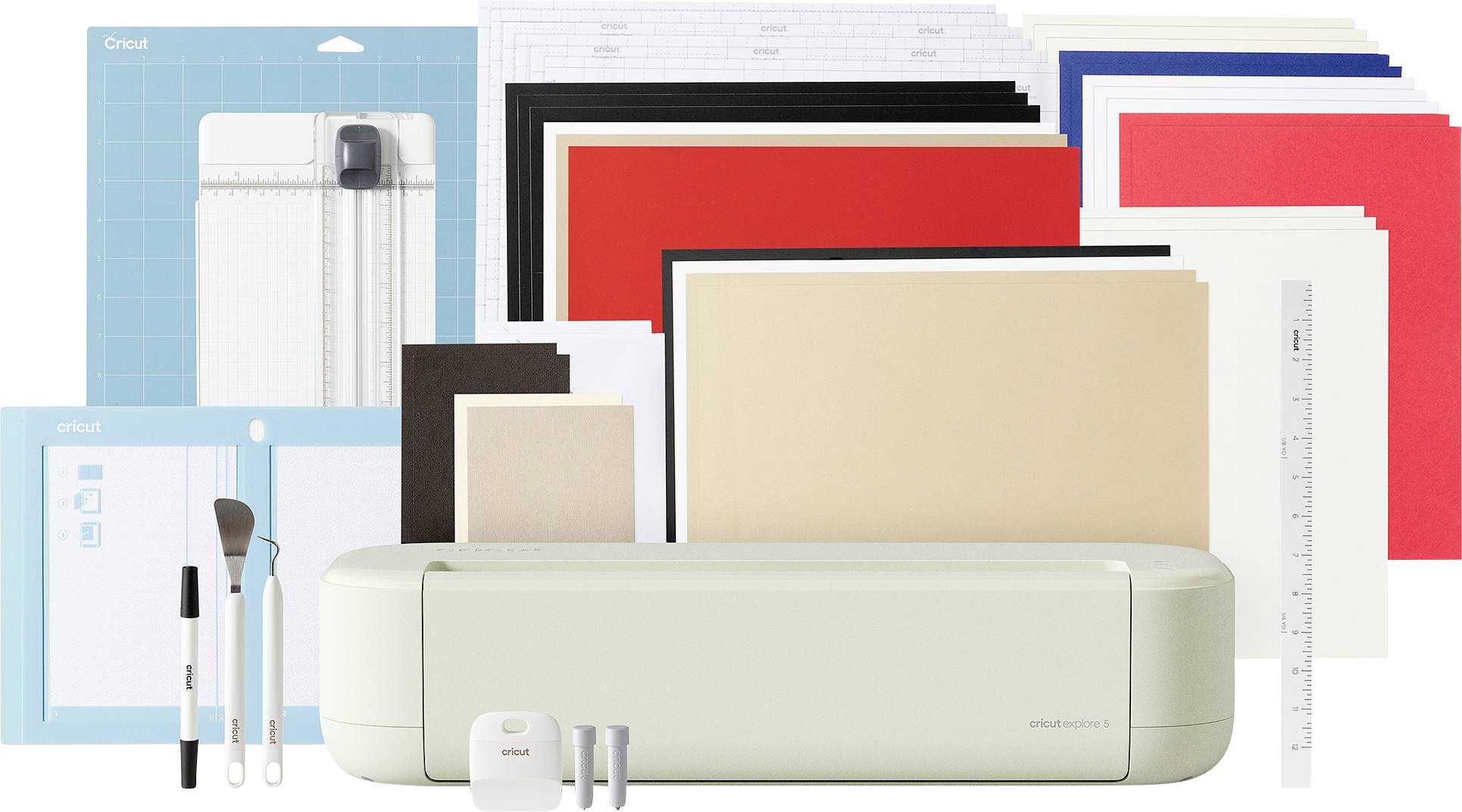 Cricut Explore 5 Essential Bundle (P) Schneideplotter Schnittbreite 59.6 cm