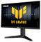 Ein Monitor zeigt eine Stadtskyline an, mit dem Text „ASUS Business Monitor" auf dem Bildschirm. Der Monitor hat ein elegantes, schwarzes Design.