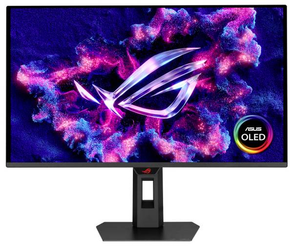 Asus ROG Strix OLED XG27AQDNG Gaming Monitor  EEK F (A - G) 67.3 cm (26.5 Zoll) 2560 x 1440 Pixel 16:9 0.3 ms HDMI® 2.1 OLED