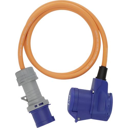 Brennenstuhl 1132920325 Strom Verlängerungskabel Blau, Schwarz, Orange, Grau 1.5 m H07RN-F 3G 2,5 mm²