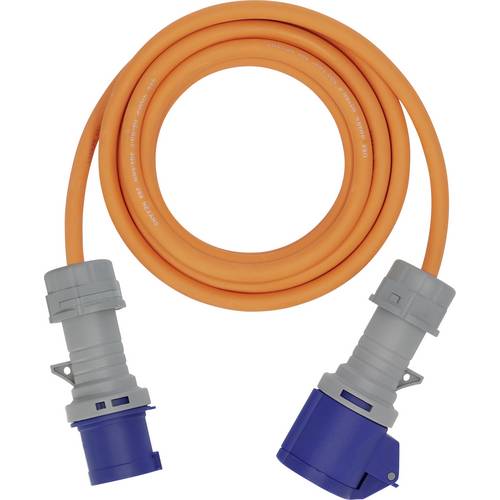 Brennenstuhl 1167650405 Strom Verlängerungskabel Blau, Grau, Orange 5 m H07RN-F 3G 2,5 mm²
