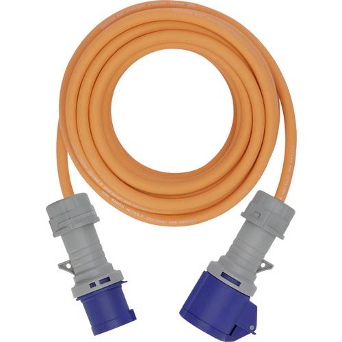 Brennenstuhl 1167650410 Strom Camping-CEE-Verlängerungskabel Blau, Grau, Orange 10 m H07RN-F 3G 2,5 mm²