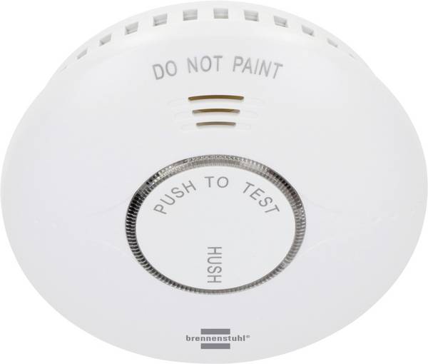 Brennenstuhl Connect WiFi RM A 3020 Rauchwarnmelder mit App-Steuerung batteriebetrieben (Ø x H) 120 mm x 36 mm