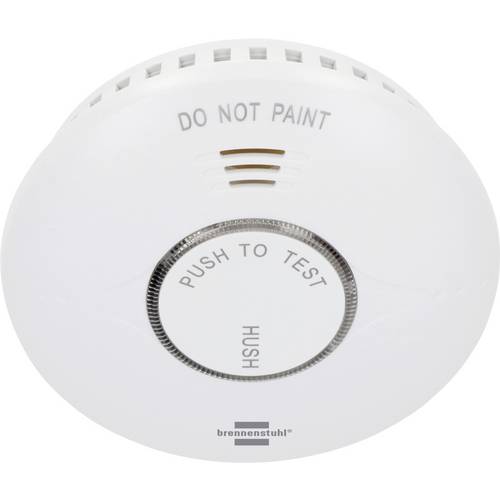 Brennenstuhl Connect WiFi RM A 3020 Rauchwarnmelder mit App-Steuerung batteriebetrieben (Ø x H) 120 mm x 36 mm