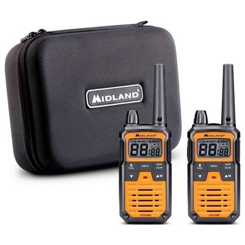Midland Midland XT70 Pro Kofferset, PMR+LPD, Orange C1465.01 PMR-Handfunkgerät