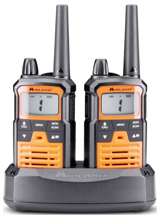 Midland Midland XT70 Pro Kofferset, PMR+LPD, Orange C1465.01 PMR-Handfunkgerät-2