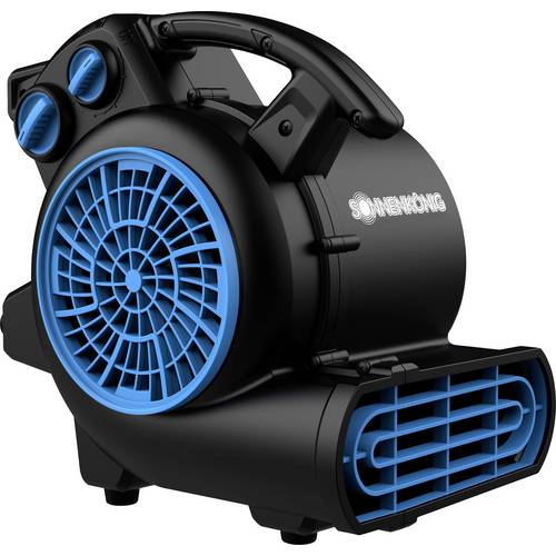 Sonnenkönig Bodenventilator 170 W Automatische Abschaltung, Schwenkbar, Timer, Überhitzungsschutz