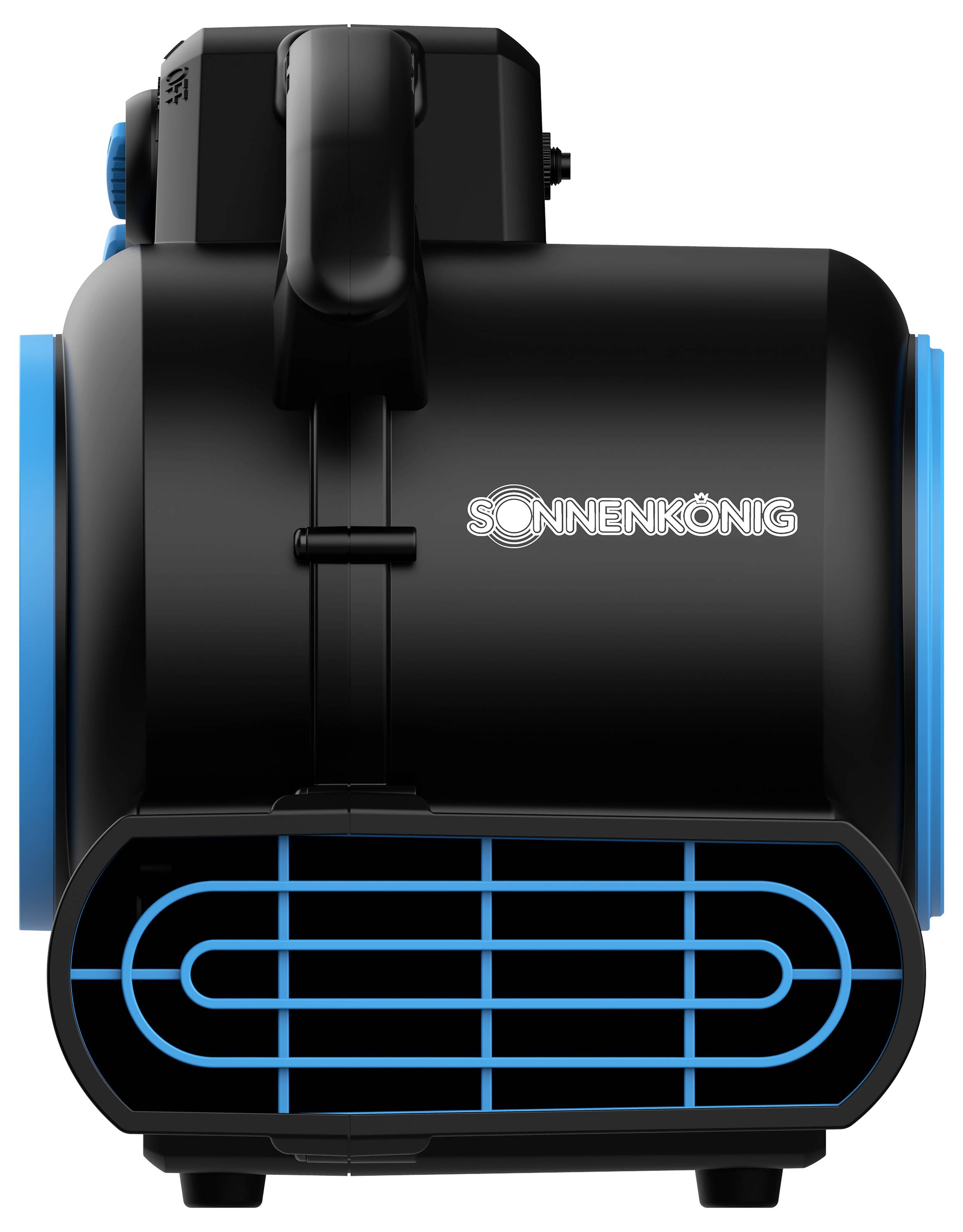 Sonnenkönig Bodenventilator 170 W Automatische Abschaltung, Schwenkbar, Timer, Überhitzungsschutz-5