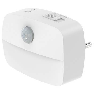 Ansmann Sensor-Nachtlicht NL30 AC 1600-0778 Nachtlicht mit Bewegungsmelder Rechteckig LED Warmweiß Weiß-1