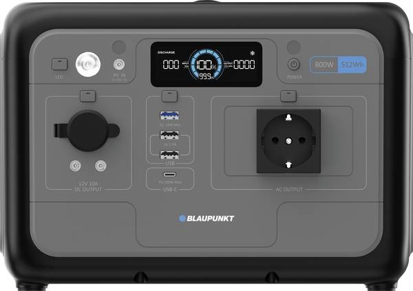 Blaupunkt BPPS500 Powerstation 160 Ah USB PD LiFePO 4