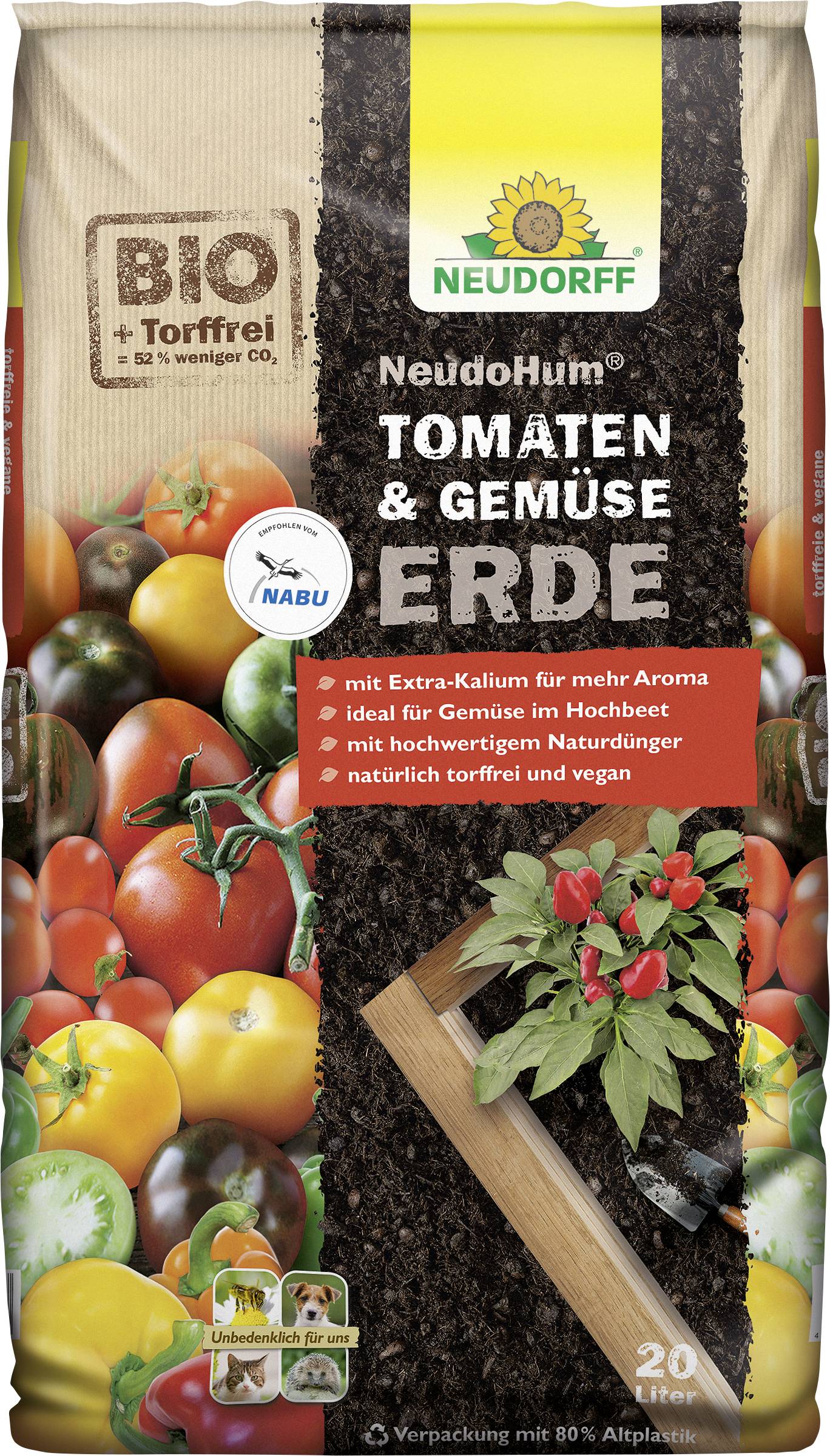 Neudorff 00969 NeudoHum Tomaten- & GemüseErde 1 St.