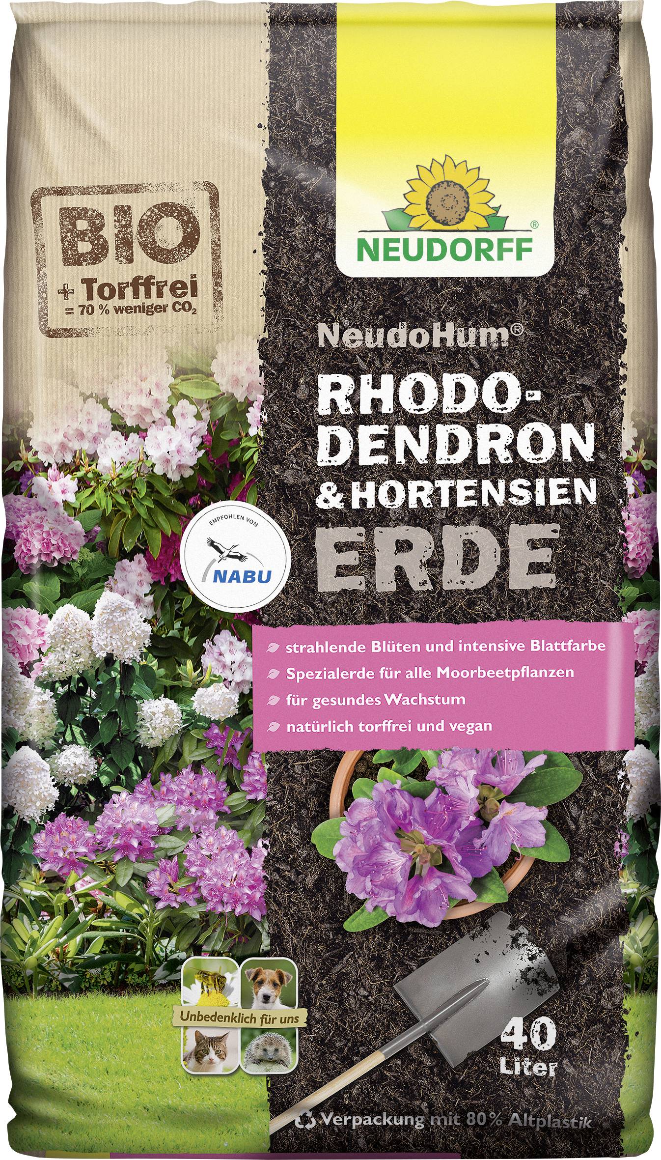 Neudorff 00997 NeudoHum Rhododendron- & HortensienErde 1 St.