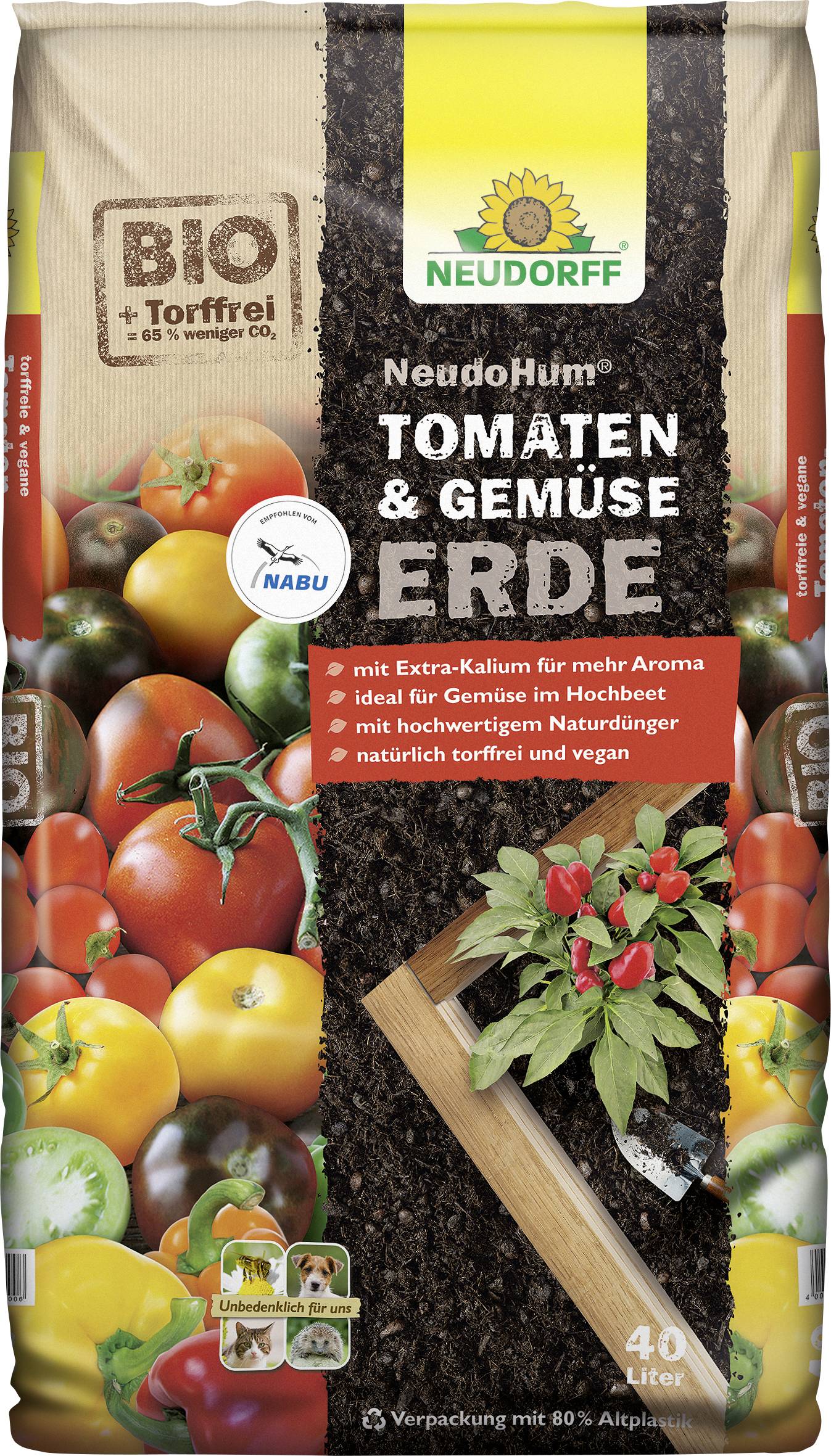 Neudorff 01000 NeudoHum Tomaten- & GemüseErde 1 St.