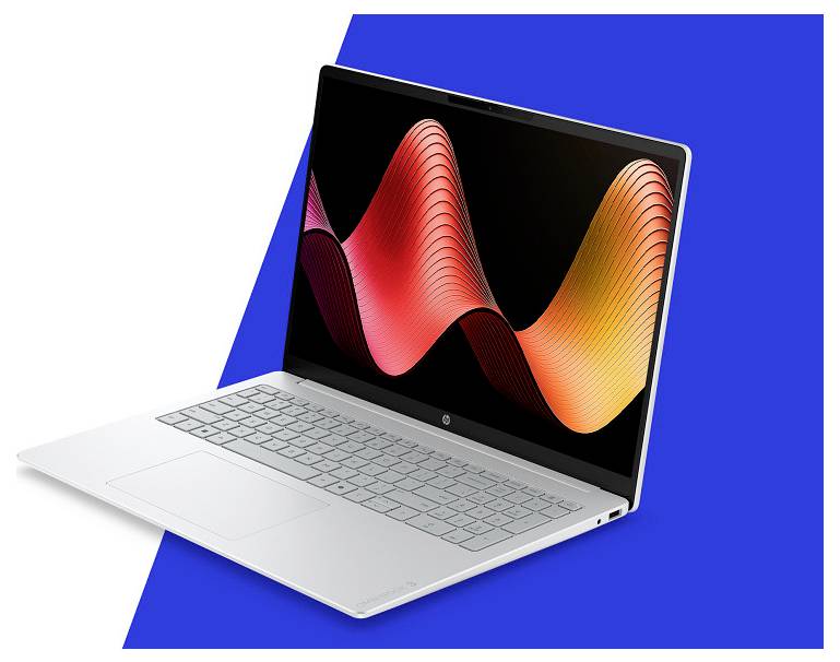 HP Notebook OmniBook 3 40.6 cm (16 Zoll) 2K AMD Ryzen 7 7735U 16 GB RAM 512 GB SSD Deutsch, QWERTZ AMD AMD Radeon Graphi-5